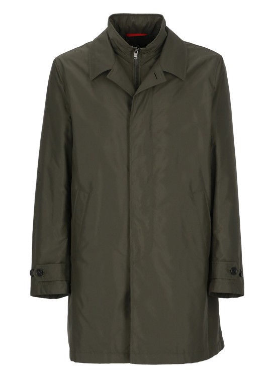 Fay Morning Coat In Green