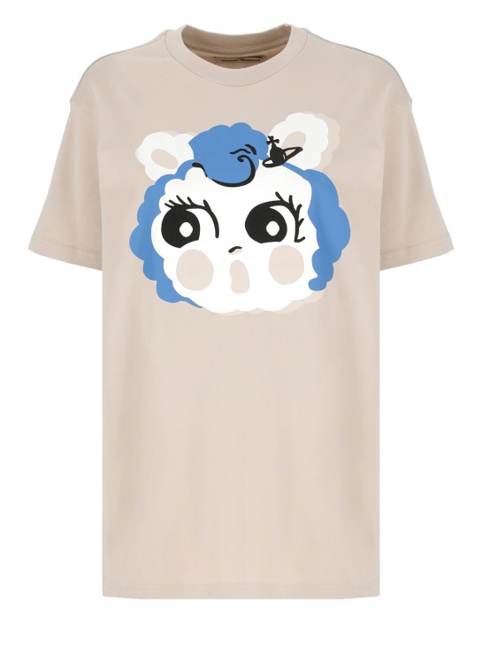 Shop Vivienne Westwood Molly Classic T-shirt In Neutrals