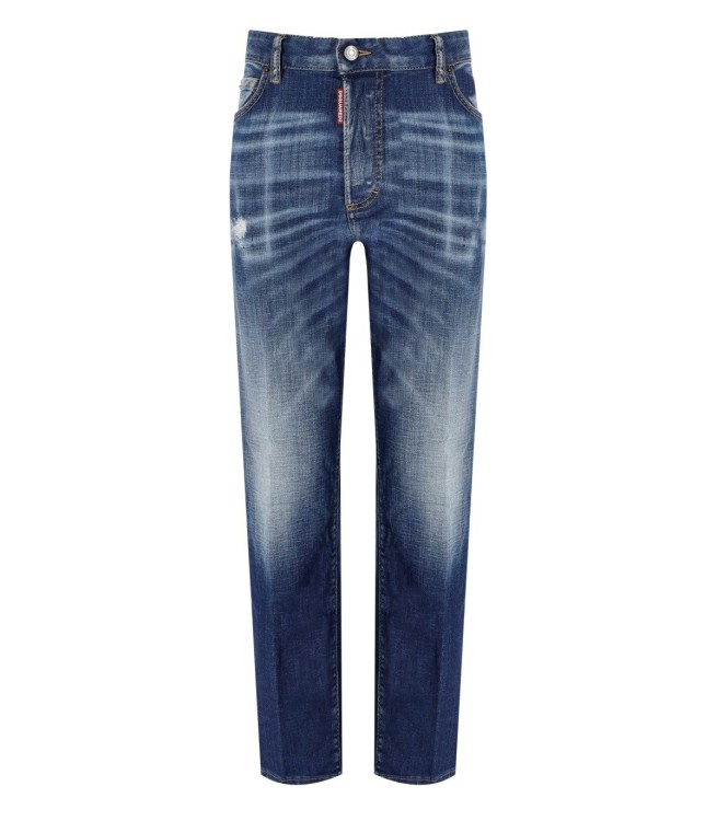 Shop Dsquared2 Boston Medium Blue Jeans