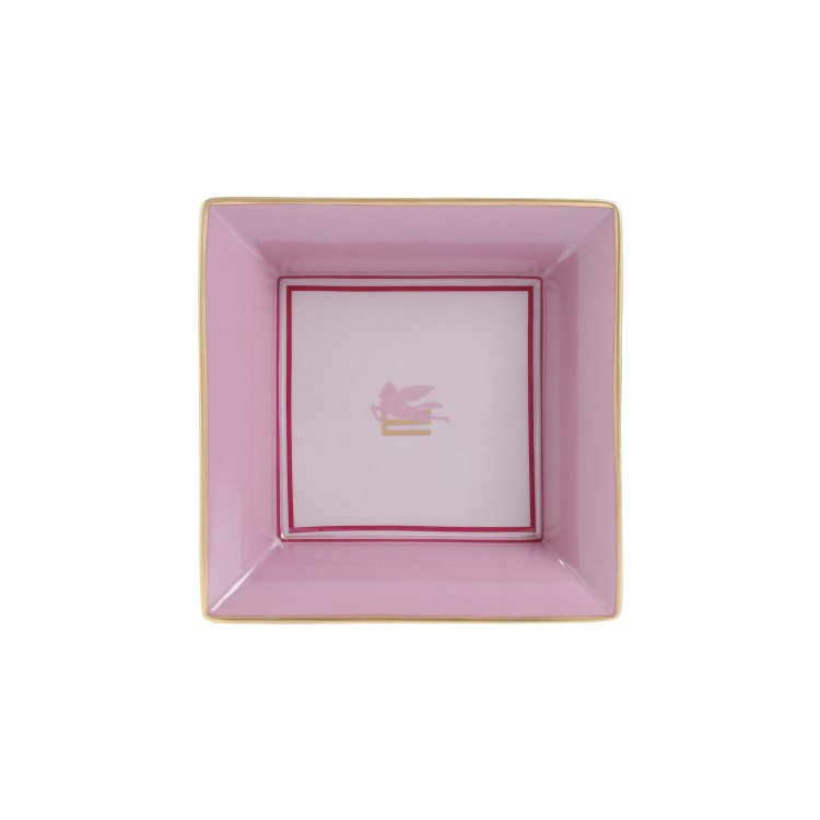 Etro Pink Ceramic Pockets Tray