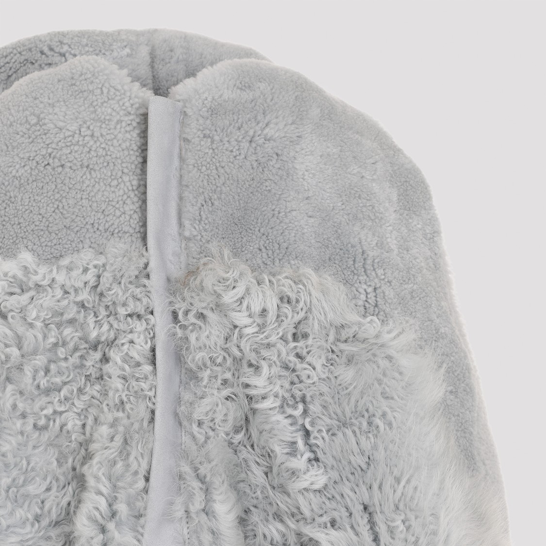 リックオウエンス Rick Owens Short Masto Shearling Cape Rick Owens Short Masto Shearling Cape In Blue | ModeSens