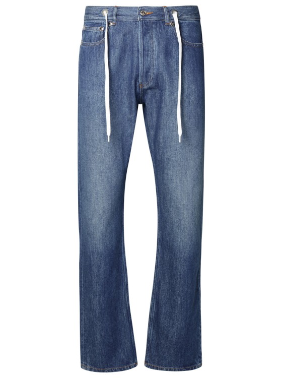 Shop Apc Sureau' Blue Cotton Jeans