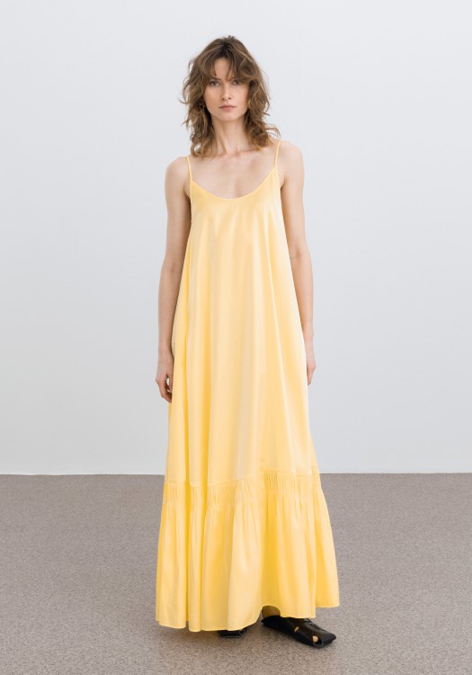 Shop Aeron Imogen - Maxi Dress In Yellow