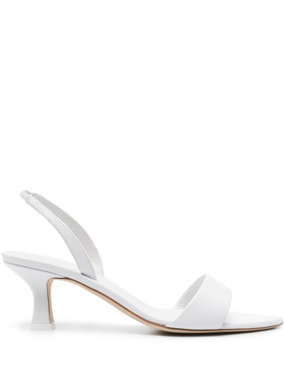 Shop 3juin Slingback Sandals In White