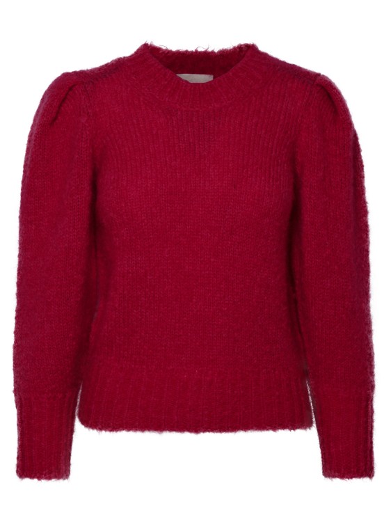 Shop Isabel Marant Emma Fuchsia Mohair Sweater In Pink