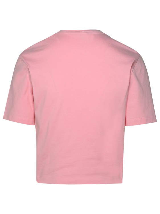 Shop Versace Pink Cotton T-shirt