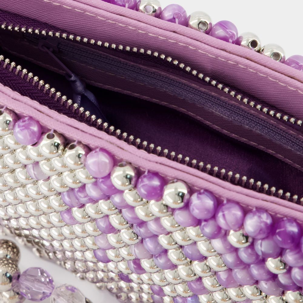 Germanier Zippered Shoulder Bag In Multicolor