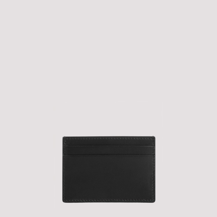Shop Off-white Bookish Black White Calf Leather Credit Card Slots
