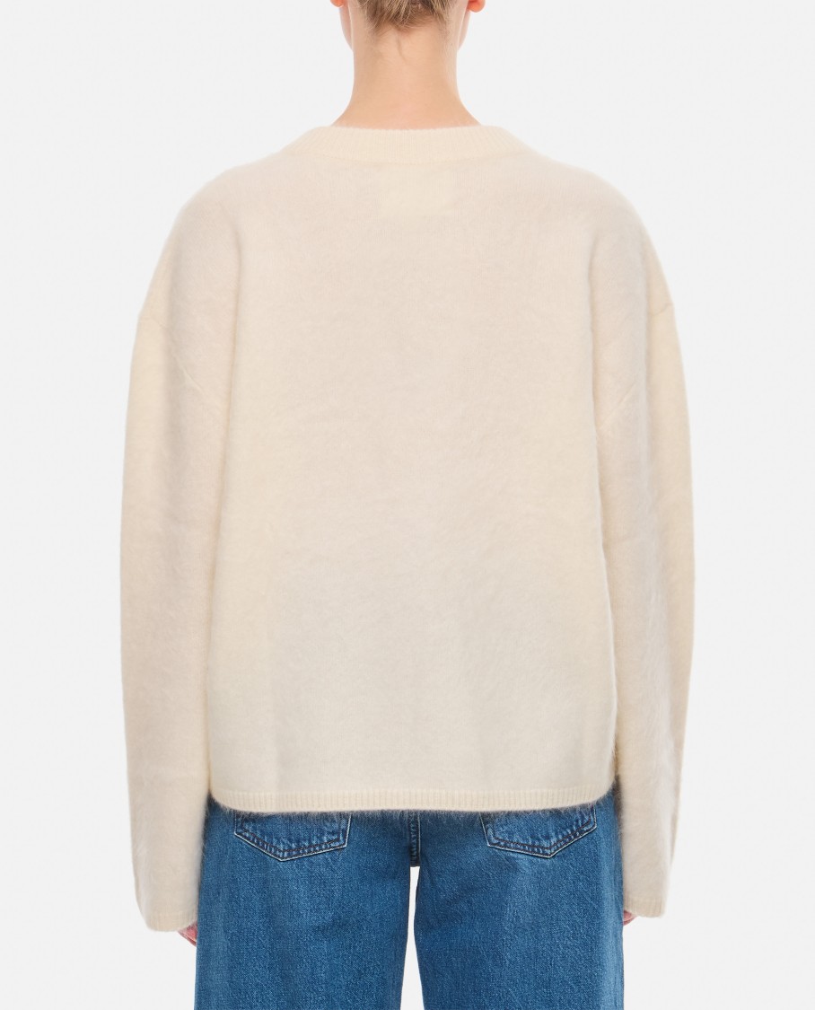 Lisa Yang Natalia Cashmere Sweater In Neutrals