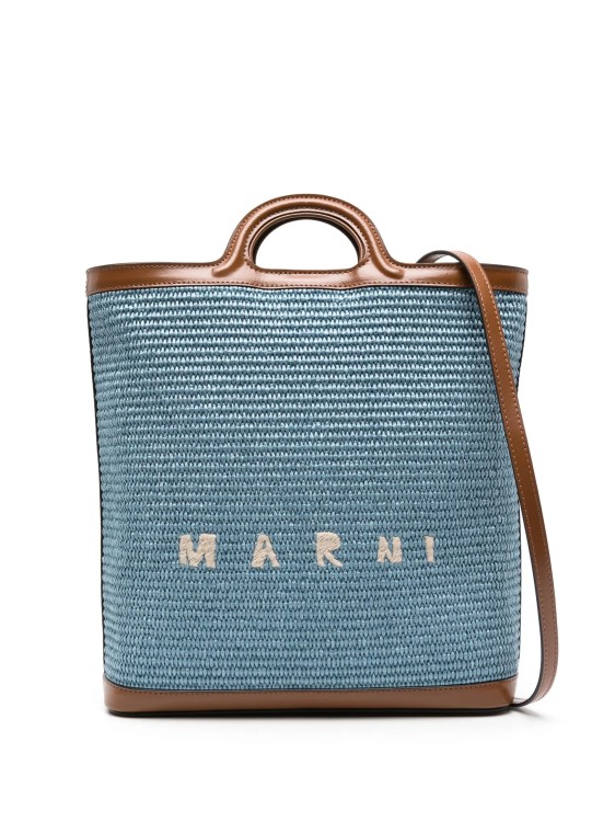 Shop Marni Blue  Tropicalia Bag