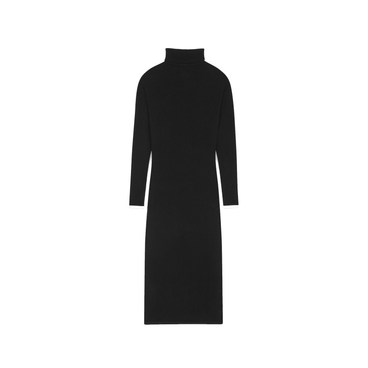 Shop Saint Laurent Cashmere Dress In Black