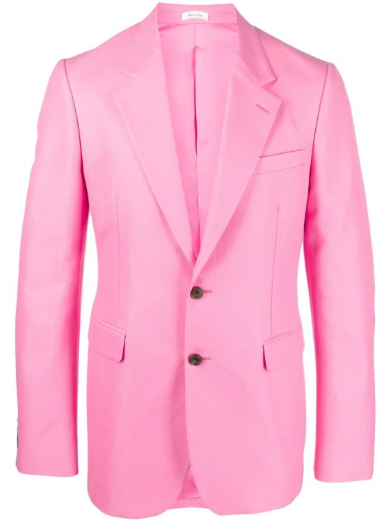 Alexander Mcqueen Pink Jacket