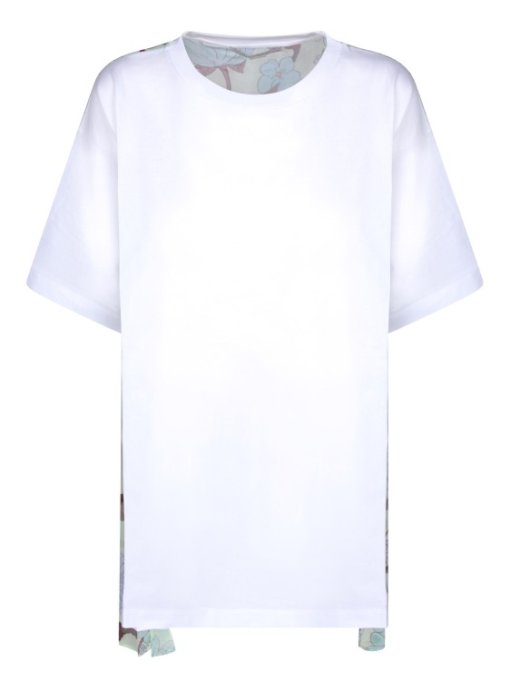Stella Mccartney Multi Cotton T-shirt In White