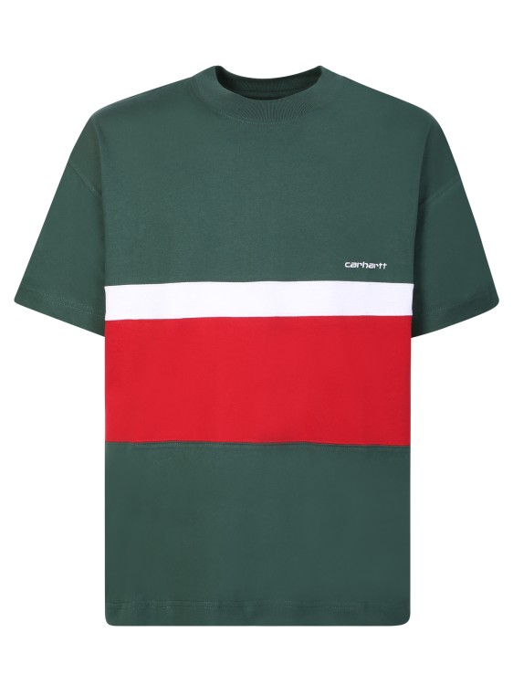Carhartt Multicolor Organic Cotton T-shirt In Green