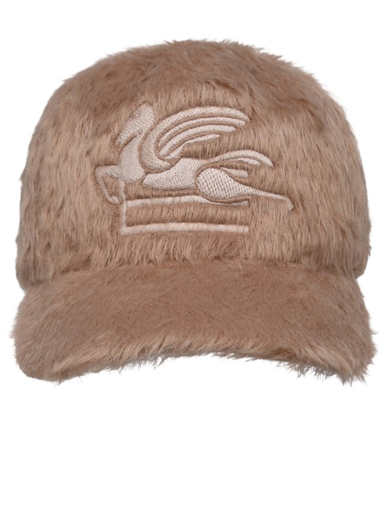 Shop Etro Beige Nylon Hat In Brown