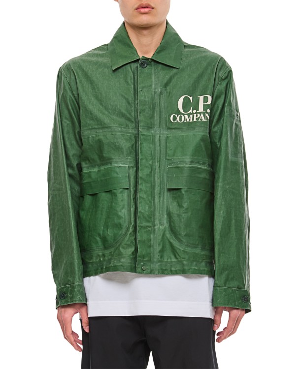Shop C.p. Company Toob-two Jacket In Green