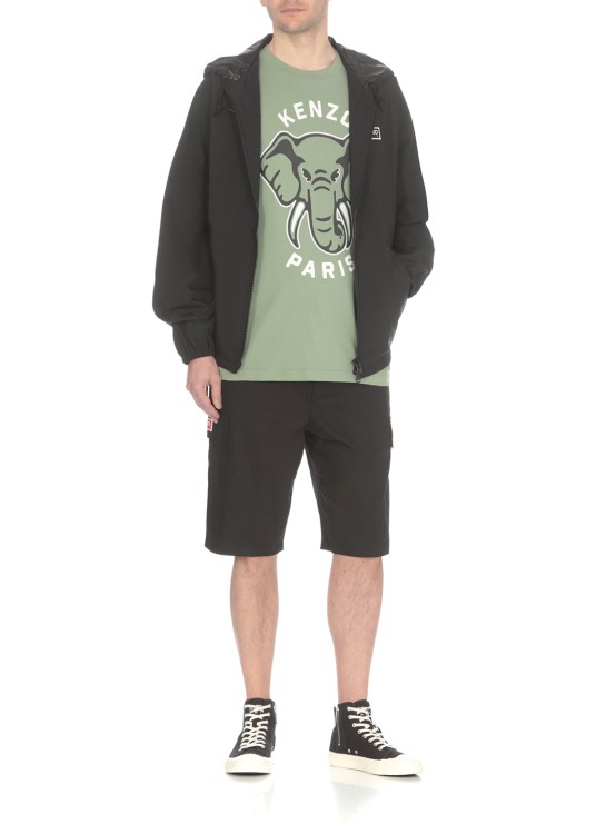 Shop Kenzo Elephant T-shirt In Grey