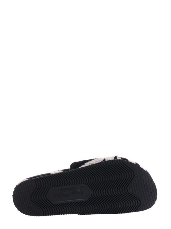 Shop Tom Ford Terry Fabric Slide In Black