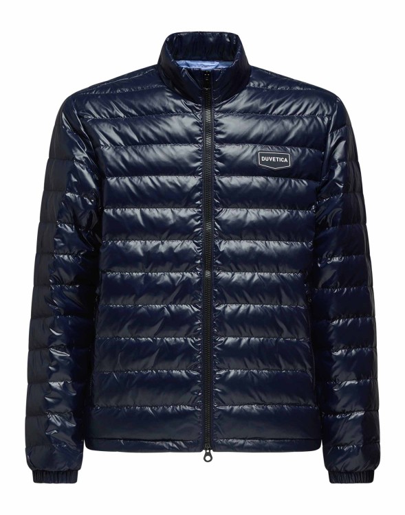 Shop Duvetica Paviso Puffer Jacket In Blue