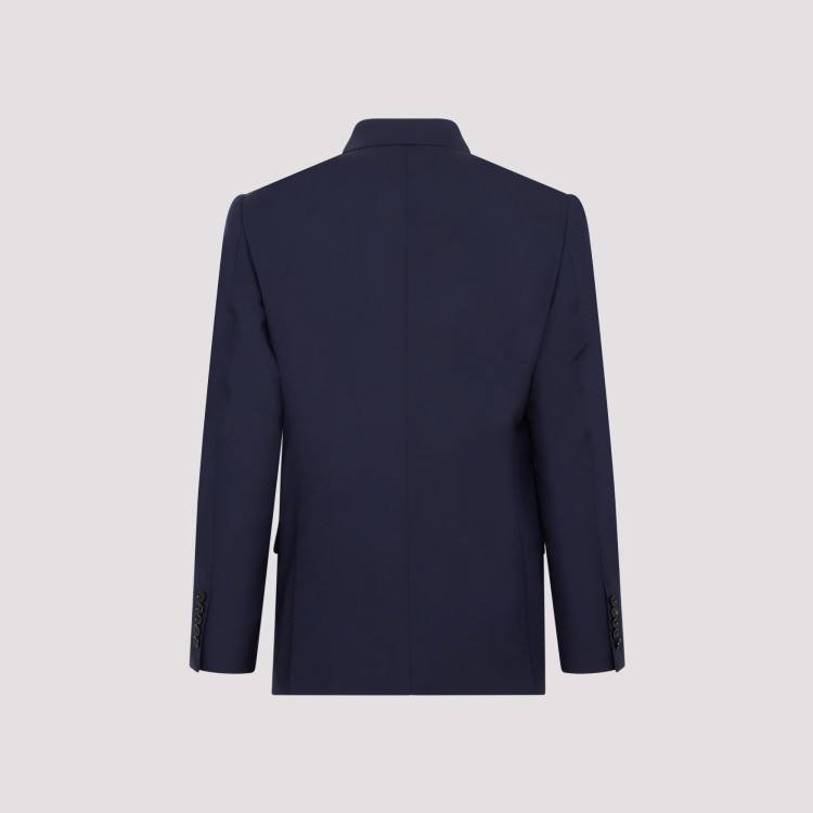 Shop Tom Ford Blue Wool Shelton Suit In Black