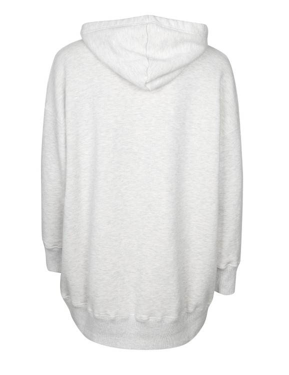 Shop Autry Cotton Hoodie Sweatshirt With Logo In White