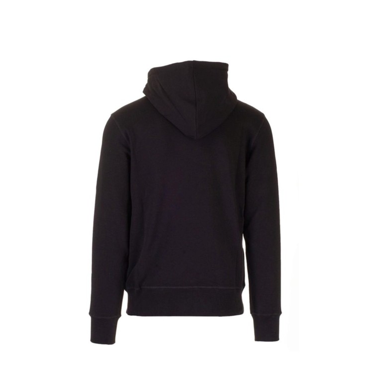Shop Alexander Mcqueen Hooded Sweatshirt In Black