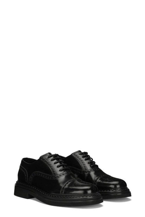 Shop Dolce & Gabbana Black Laced Shoes