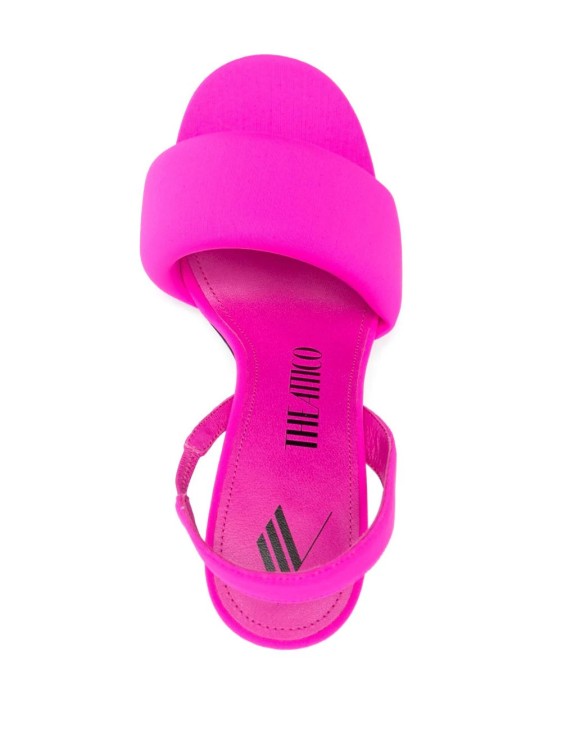 Shop Attico Pink Rem Sandals