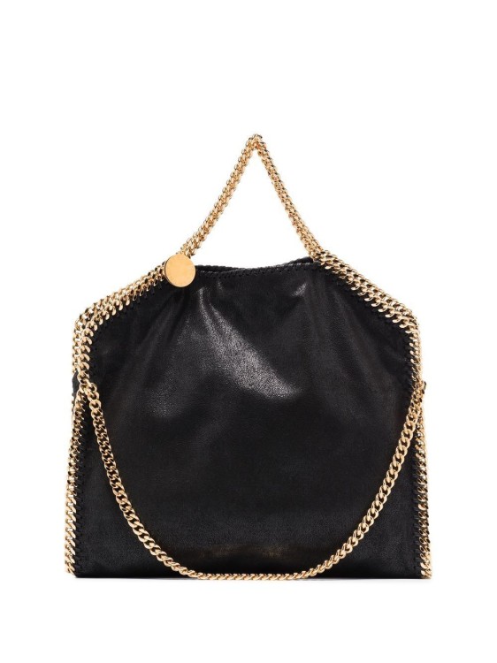Stella Mccartney Black Large Falabella Tote Bag