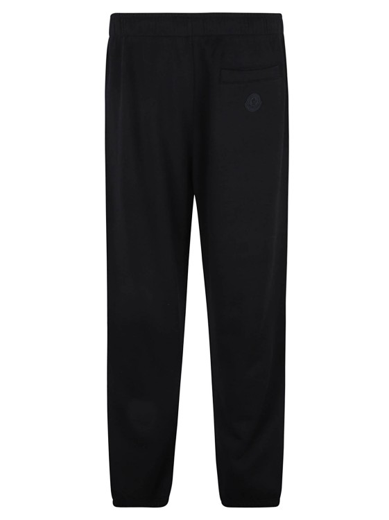 Shop Moncler Logo-print Track Pants In Black