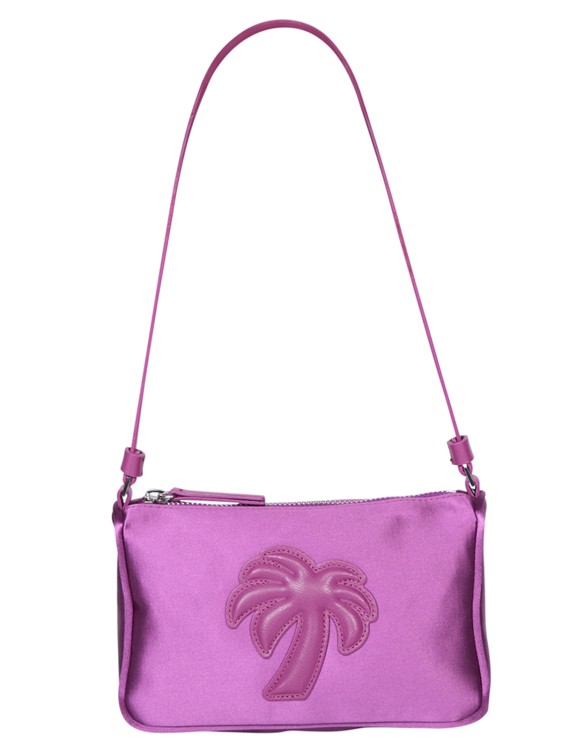 Palm Angels Purple Silk Bag