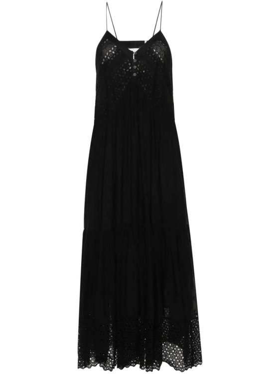 Shop Isabel Marant Étoile Black Sabba Maxi Dress