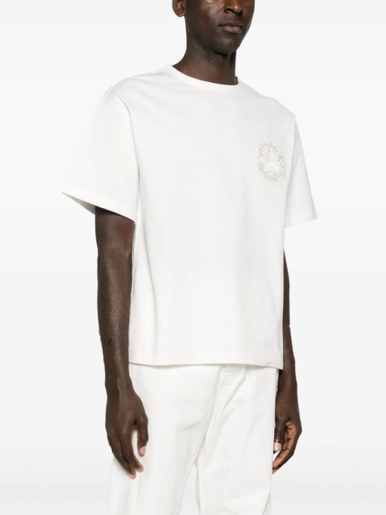 Shop Etro White Pegaso T-shirt