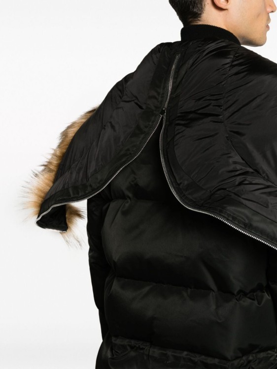 Shop Dsquared2 Puffer Jacket In Black