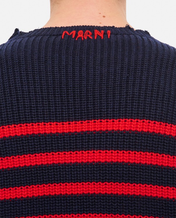 Shop Marni Sweaters Multicolour In Black