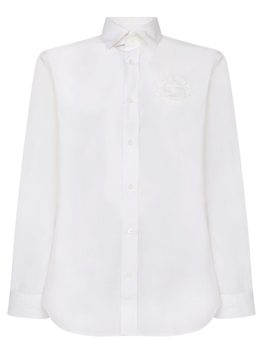 Burberry White Nylon Shirt In White