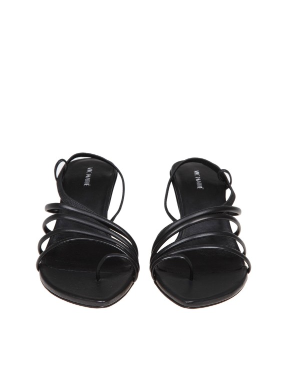 Shop Vic Matie Bonbon Sandal In Black Leather