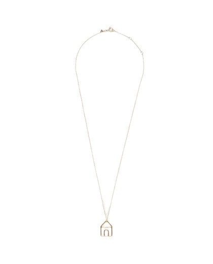 Shop Aliita 9k Gold Casita Necklace In Not Applicable