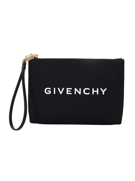 Givenchy Black Large Clutch Bag