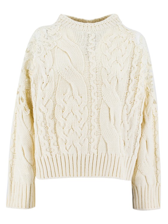 Ermanno Scervino Sweater In White