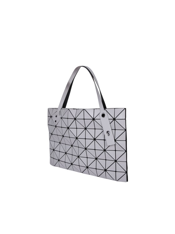 Shop Issey Miyake Prism Tote Bag In Grey