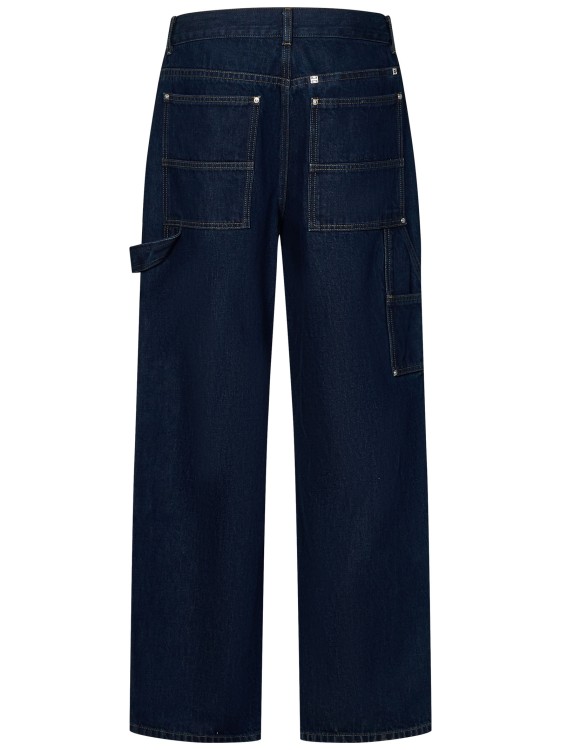 Shop Givenchy Blue Carpenter Jeans