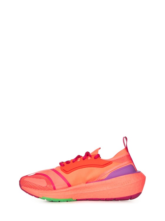 Shop Adidas By Stella Mccartney Orange Running Sneakers In Red
