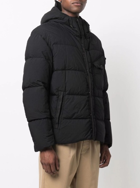 Shop Ten C Survival Down Jacket In Black