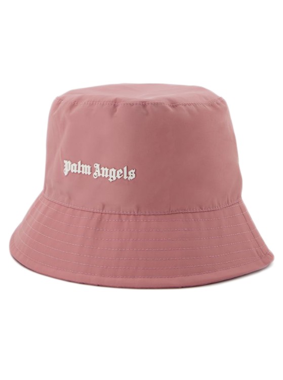 Palm Angels Classic Logo Hat  - Pink/white - Nylon