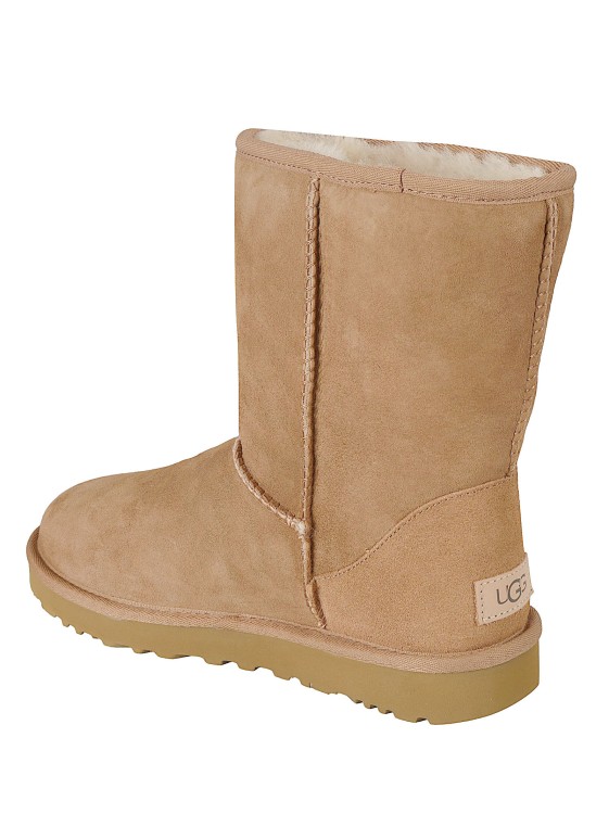 Shop Ugg Brown Suede Classic Short Ii Shearling Ankle Boots