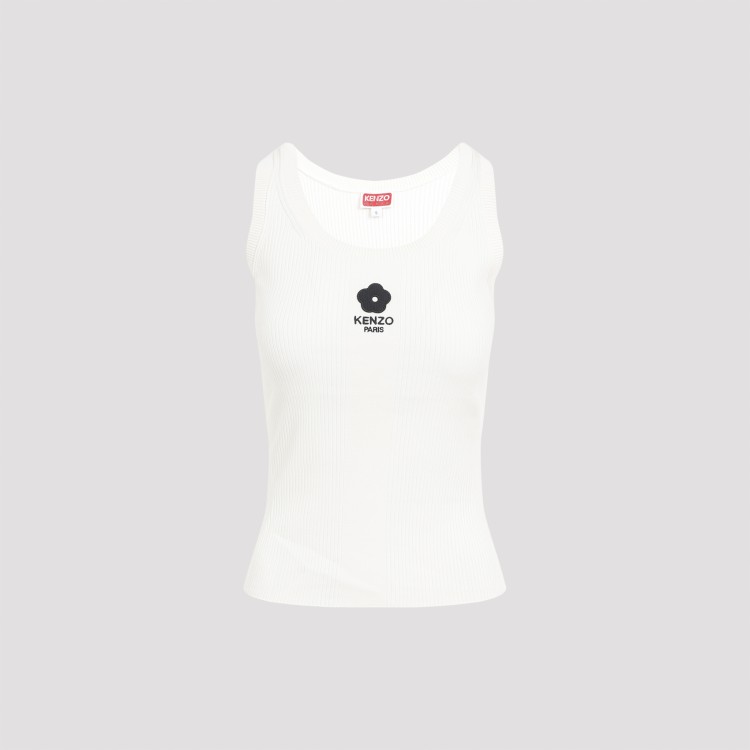 Shop Kenzo White Tank Top