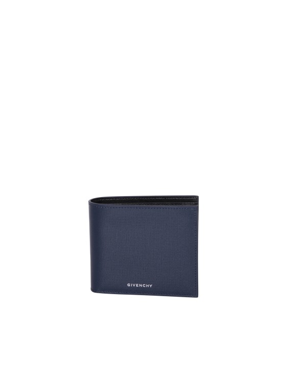 Givenchy Leather Wallet In Grey