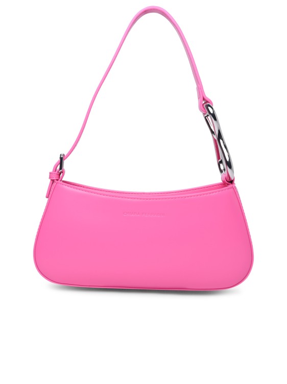 Shop Chiara Ferragni Cfloop' Pink Polyester Bag