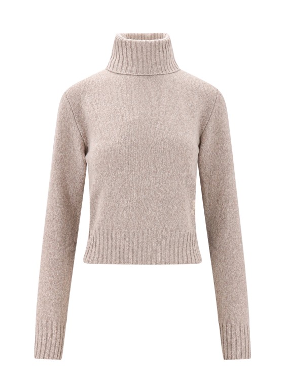 Shop Ami Alexandre Mattiussi Cashmere And Wool Sweater In Pink